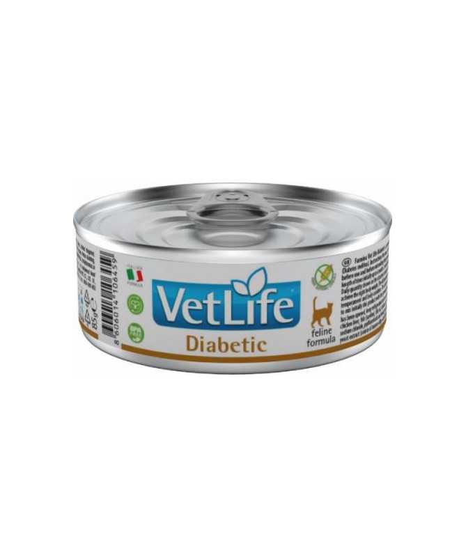 VETLIFE CAT DIABETIC 12X85G