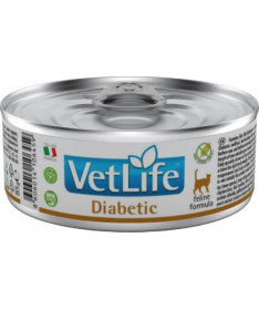 VETLIFE CAT DIABETIC 12X85G