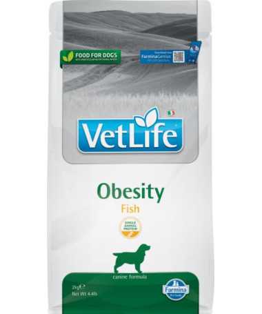 VETLIFE DOG OBESITY FISH 2KG
