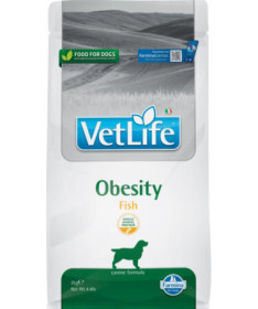VETLIFE DOG OBESITY FISH 2KG