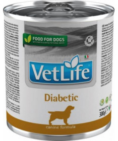 VETLIFE DOG DIABETIC 6X300G