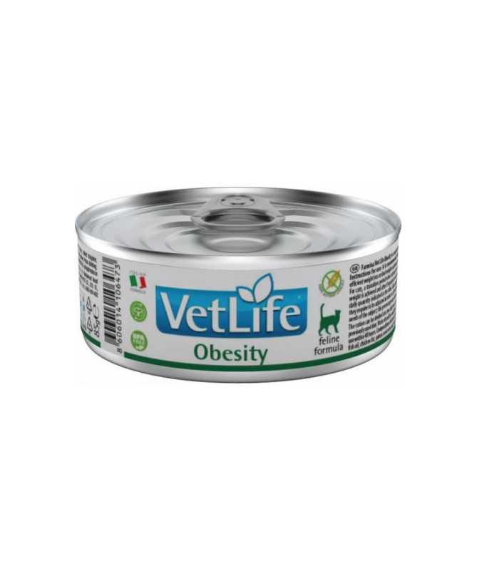 VETLIFE CAT OBESITY 12X85G