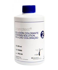 URANOTEST SOLUCION COLORANTE 2 AZUL 250ML