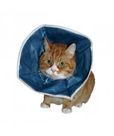 COLLAR FLEXIBLE AZUL PERRO/GATO 14CM 1UD