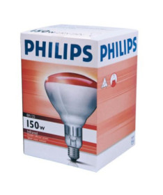 BOMBILLA INFRARROJOS ROJA PHILIPS 150W 1UD