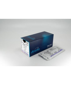 PGA 9/0 DOBLE AG.ESPATULADA 3/8 6MM H30CM 12UD