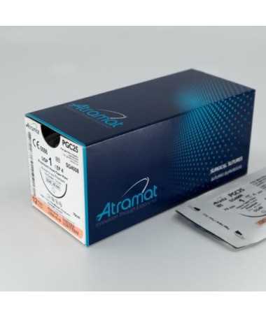 PGC25 3/0 AG.TRIANGULAR 3/8 19MM H70CM VIOLETA 12U