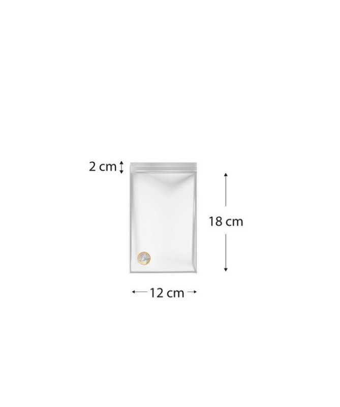 BOLSA AUTOCIERRE 12X18CM 100UD