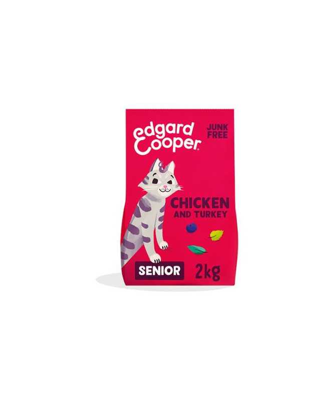 EC FELINE SENIOR POLLO Y PAVO 2KG