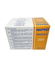 AGUJAS NIPRO 25G / 0