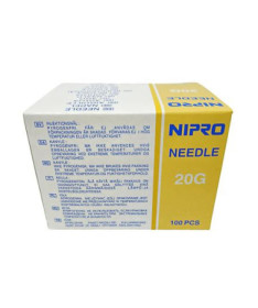 AGUJAS NIPRO 20G / 0