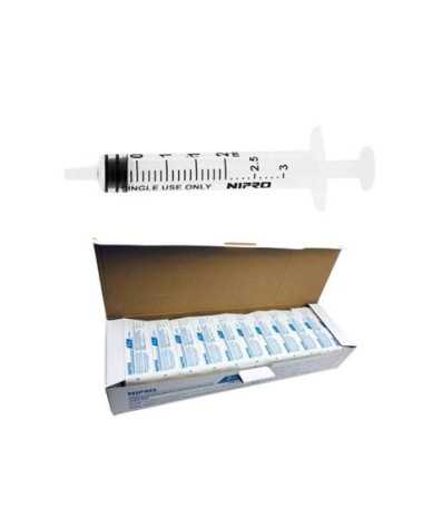 JERINGA 3 CUERPOS 2ML LUER 100UD NIPRO