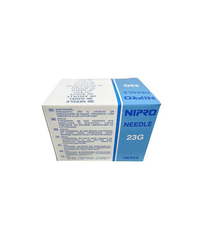 AGUJAS NIPRO 23G / 0