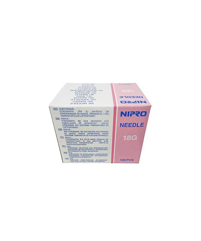 AGUJAS NIPRO 18G / 1