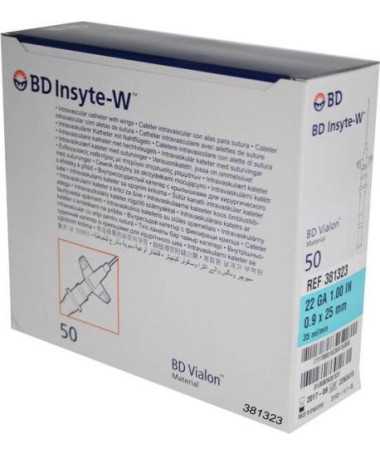 INSYTE CATETER C/ALAS 20G/1