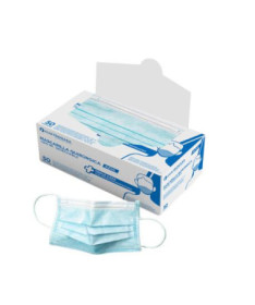 MASCARILLAS QUIRURGICAS IIR 3CAPAS C/GOMAS 50UD