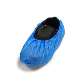 CALZAS DE POLIETILENO CPE AZUL 100UD