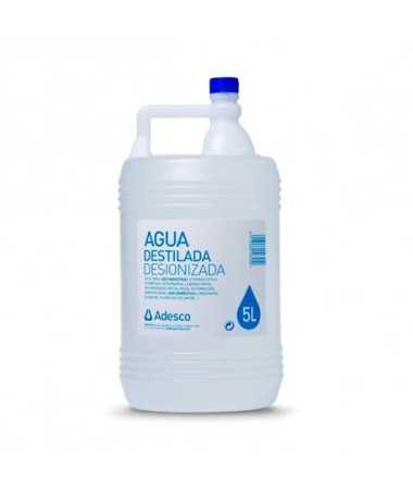 AGUA DESTILADA DESIONIZADA 5L