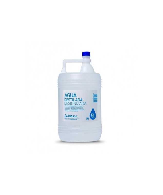 AGUA DESTILADA DESIONIZADA 5L