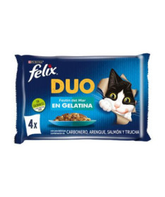 FELIX FANTASTIC DUO FESTIN PESCADO 12PACKS (4X85G)