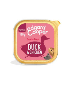 EC CANINE PUPPY PATO Y POLLO TARRINA 11X150G