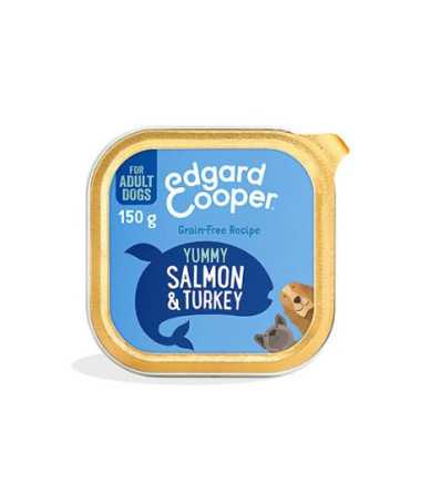 EC CANINE ADULT SALMON Y PAVO TARRINA 11X150G