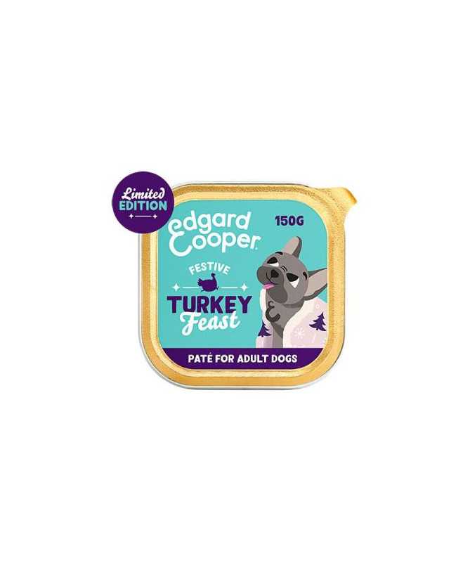 EC CANINE ADULT TARRINA PATE PAVO NAVIDAD 11X150G