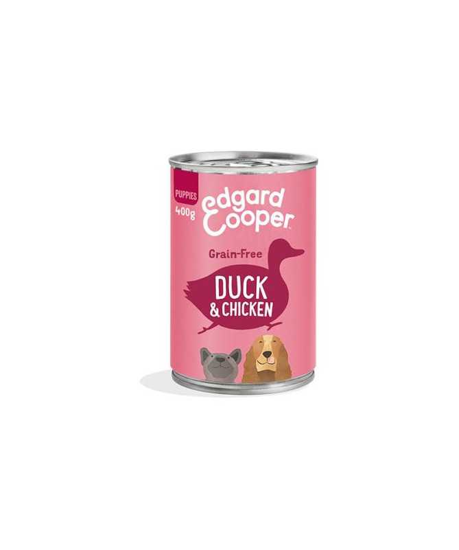 EC CANINE PUPPY PATO Y POLLO LATA 6X400G