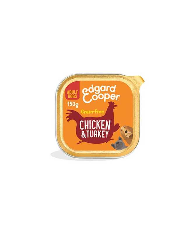 EC CANINE ADULT POLLO Y PAVO TARRINA 11X150G