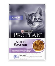PROPLAN FELINE JUNIOR PAVO 26X85G