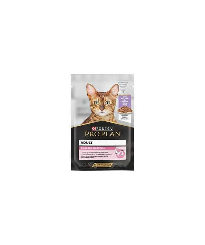 PROPLAN FELINE NUTRI SAVOUR DELICATE PAVO 26X85G