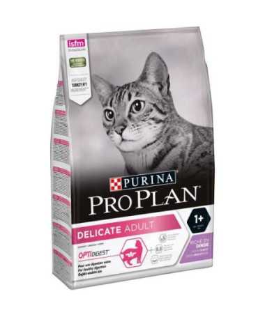 PROPLAN FELINE DELICATE DIGEST PAVO 3 KG