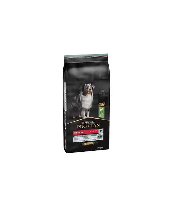 PROPLAN CANINE ADULT MEDIUM DIGEST CORDERO 14 KG