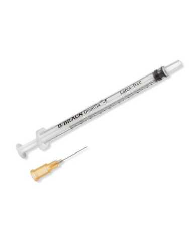 JERINGA OMNIFIX-F 3 CUERPOS TUBERCUL. 1ML+25G 100U