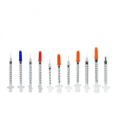 JERINGA CHIRANA INSULINA 40UI 1ML+AGUJA 29G 100UD