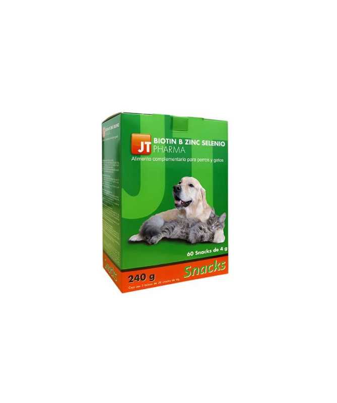 BIOTIN B ZINC SELENIO 240G 60 SNACKS 4G