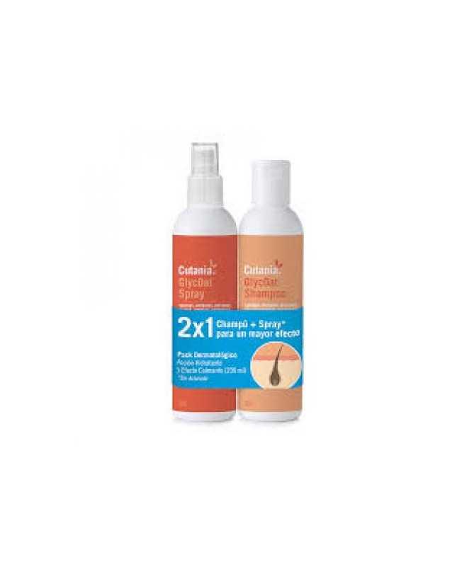 PACK CUTANIA GLYCOAT CHAMPU + SPRAY 236ML