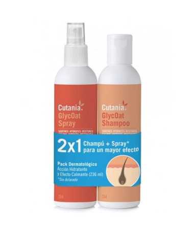 PACK CUTANIA GLYCOAT CHAMPU + SPRAY 355ML