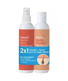 PACK CUTANIA GLYCOAT CHAMPU + SPRAY 355ML