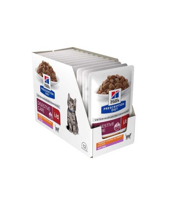 PD FELINE I/D KITTEN POLLO 12X85G