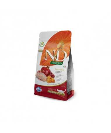 N&D PUMPKIN CAT NEUTERED CODORNIZ 1