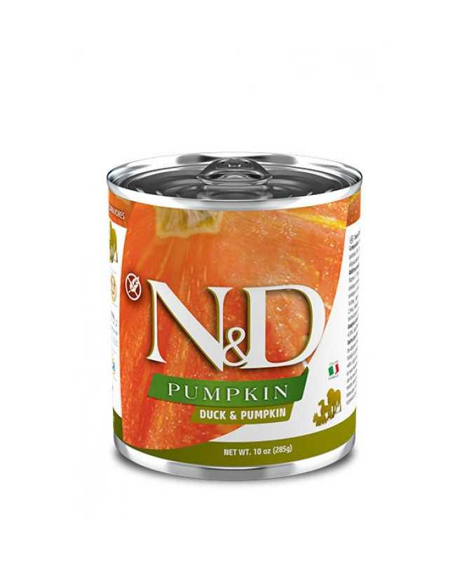 N&D PUMPKIN DOG PATO 6X285G