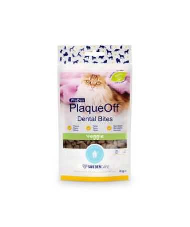 PRODEN PLAQUEOFF DENTAL BITES 60G GATO