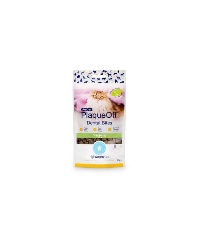 PRODEN PLAQUEOFF DENTAL BITES 60G GATO