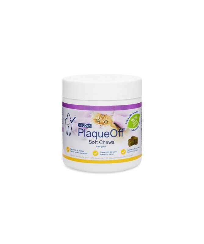 PRODEN PLAQUEOFF SOFT CHEWS GATO 90G 120 UD