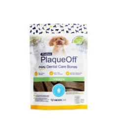 PRODEN PLAQUEOFF MINI DENTAL CAREBONES VEGGIE 340G