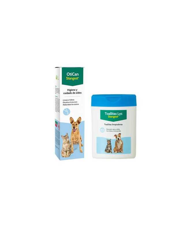 OTICAN LIMPIADOR OIDOS + TOALLITAS LYS 40 UDS