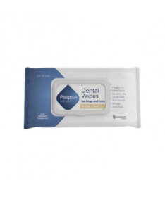 PLAQTIV+ TOALLITAS DENTALES 64 UD PERRO Y GATO