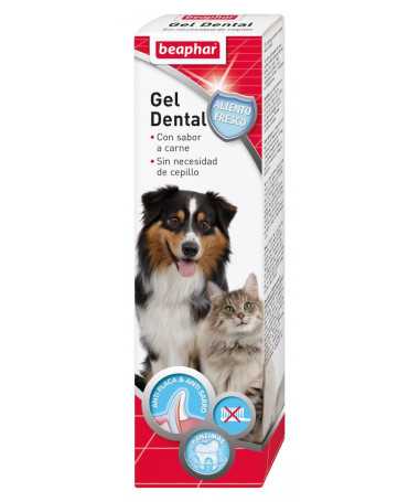 GEL DENTAL PERRO/GATO 100G