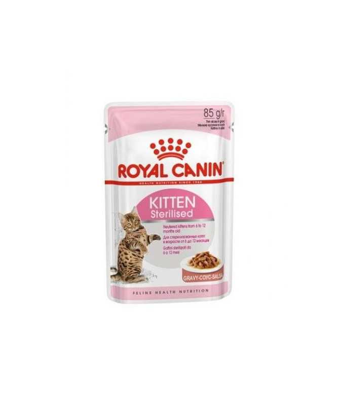 KITTEN STERILISED SALSA (GRAVY) 12X85G